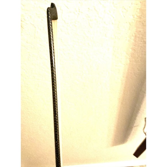 Carbon Fiber Professional Braided Gold, Black Violin Bow 4/4 With Case - Picture 14 of 16